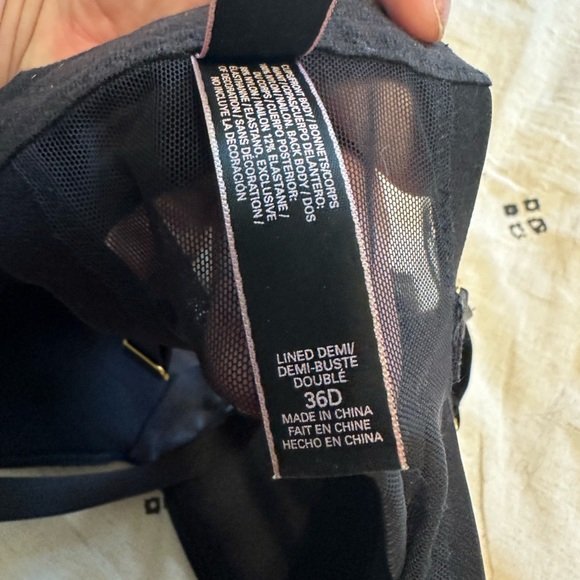 Victoria’s Secret Lined Demi Long-Line Bra - Picture 3 of 3